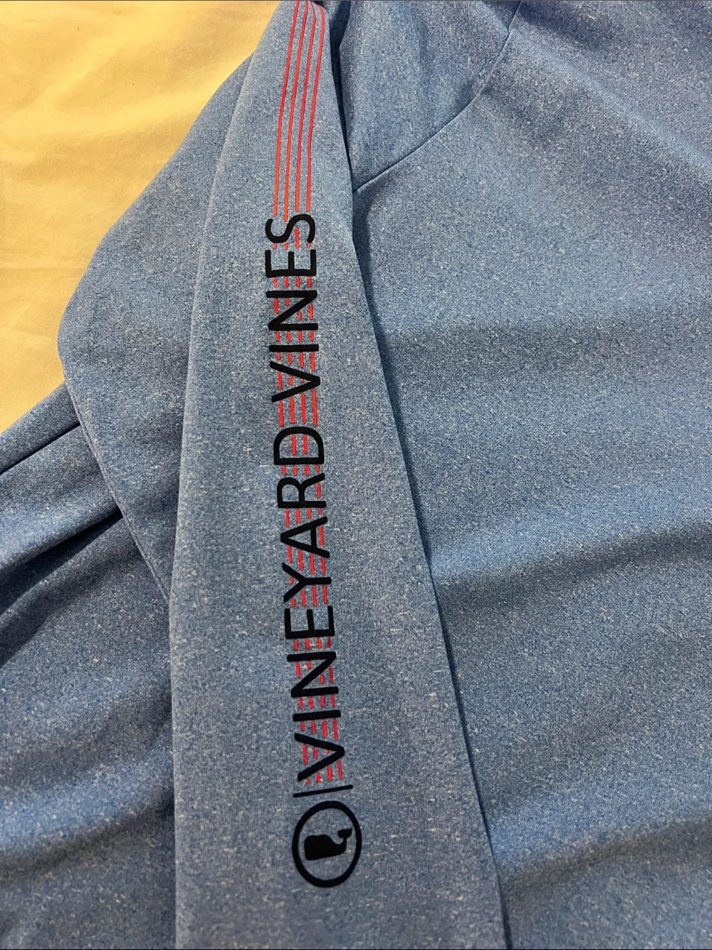 Vineyard Vines Kids Long Sleeve Performance Tee - Light Blue